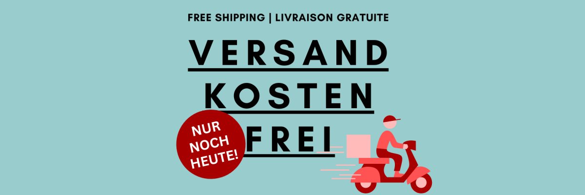 ONLY TODAY: Free shipping to the EU!* - ONLY TODAY: Free shipping to the EU!*