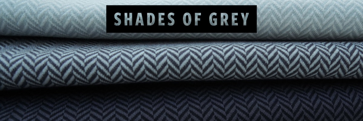 Herringbone in trendy shades of grey - Herringbone in trendy shades of grey