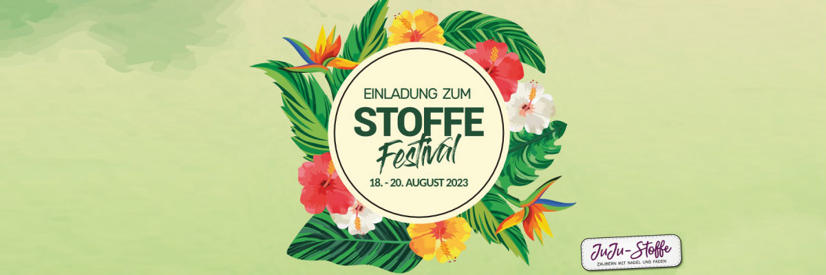 Be part of it: JuJu Stoffe Festival - Be part of it: JuJu Stoffe Festival