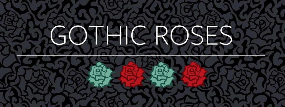 Gothic Roses - Extravagantes Design und auffallende Farben: Der Bio-Jersey Gothic-Roses vom Stoffonkel