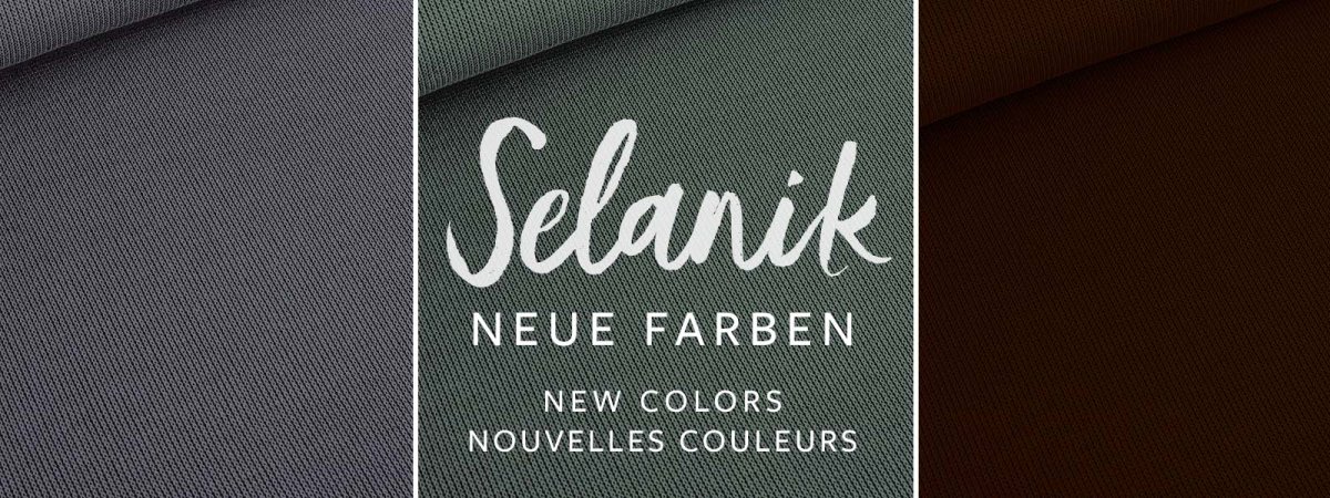 Neue Farben für unseren Bio-Selanik - Neue Farben beim Stoffonkel Bio-Selanik