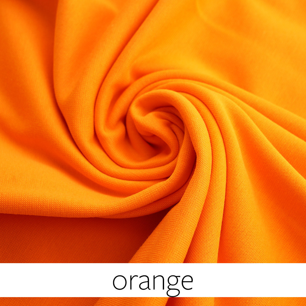 Stoffonkel Kombifarbe Orange