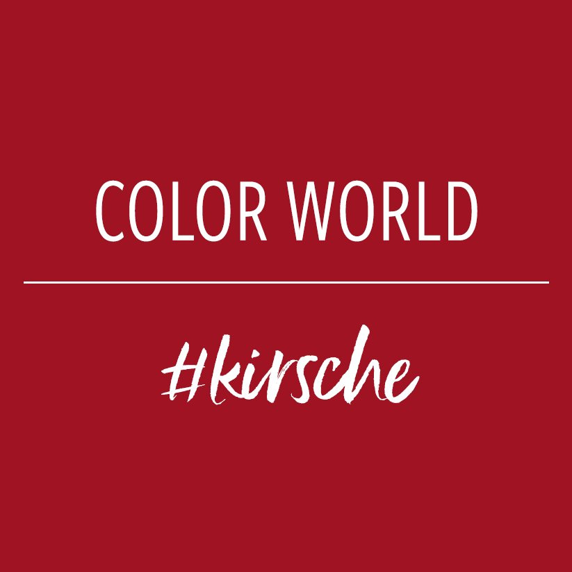Stoffonkel Color World #kirsche