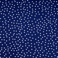 Biojersey Dotties marineblau