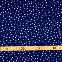 Biojersey Dotties marineblau
