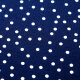 Biojersey Dotties marineblau