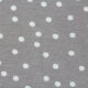 Tissue jersey organique Dotties steingrau