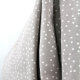Tissue jersey organique Dotties steingrau