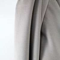 Tissue jersey organique de couleur uniesteingrau (GOTS)