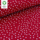 Tissue jersey organiqueDotties kirsche (GOTS)