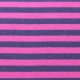 Biojersey Streifen - dunkelblau-violett 66