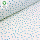 Tissue jersey organiqueDotties weiß-stillwater (GOTS)