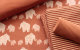 Organic jersey Elephant - karamell (GOTS)