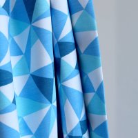 Tissue jersey organique Geometrical