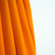 Tissue jersey organique de couleur unie orange