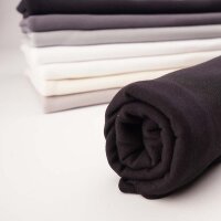 Tissue bord-côte organique schwarz