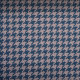Tissue jacquard organique Hahnentritt cold pink-china blue (GOTS)