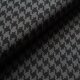 Bio-Jacquard Hahnentritt schwarz