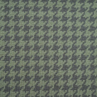 Tissue jacquard organique Hahnentritt moos