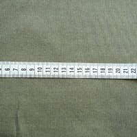 Bio-Jacquard Rippenmuster moos