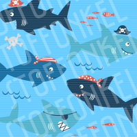 Plotterdatei Piratsharks