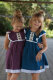 Organic jersey Dotted Line pflaume