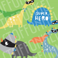 Plotterdatei Superhero Dinos