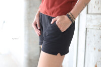 Organic French Terry Uni schwarz