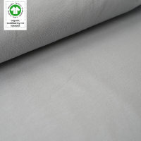 Bio-French Terry Uni grau