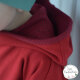 Organic French Terry Uni kirsche