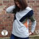 Organic French Terry Uni dark blue