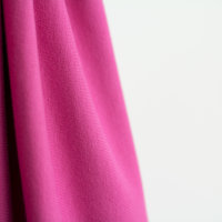 Tissue french terry organique Uni very pink (GOTS)