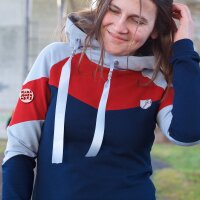 Bio-French Terry Uni marineblau