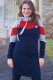 Bio-French Terry Uni marineblau