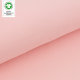Tissue french terry organique Uni peach rose (GOTS)