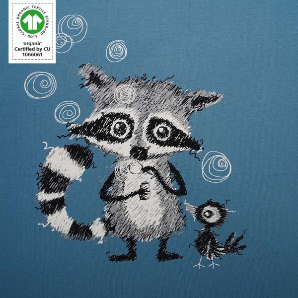 Organic jersey Racoons Panel player (GOTS)