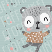 Plotterdatei Lieblingsfreund Panda Juna