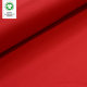 Tissue jersey organique de couleur uniepoppy (GOTS)