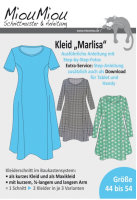 Papierschnittmuster Marlisa Damenkleid XL