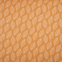 Tissue jersey organique Single Leave herbstgold
