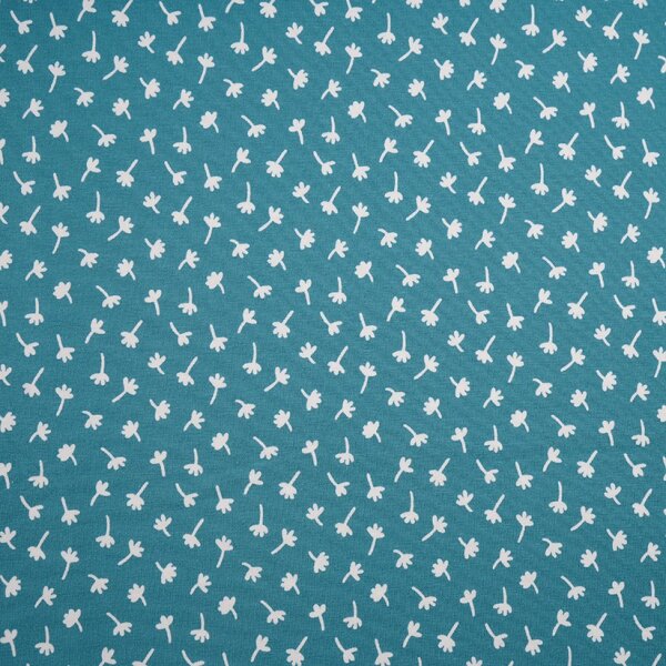Tissue jersey organique Retro Mini everglade