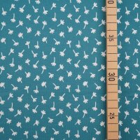 Tissue jersey organique Retro Mini everglade