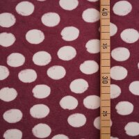 Tissue nicky organique Mellow Dots - beere