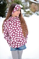 Tissue nicky organique Mellow Dots - beere