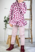 Tissue nicky organique Mellow Dots - beere