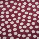 Tissue nicky organique Mellow Dots - beere