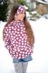 Tissue nicky organique Mellow Dots - beere