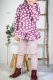 Tissue nicky organique Mellow Dots - beere