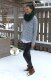 Tissue jersey organique Winterwald grau