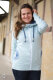 Organic jacquard Rainbow gletscher